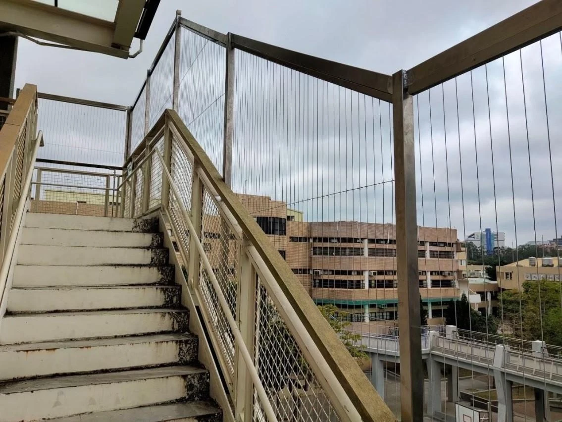 新竹科學園區實驗高級中等學校 防墜工程
