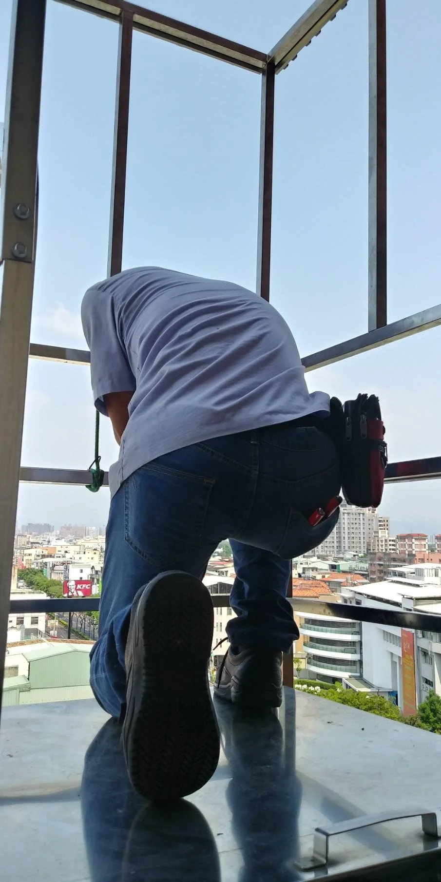 台中九德大愛護理之家 窗戶防墜工程