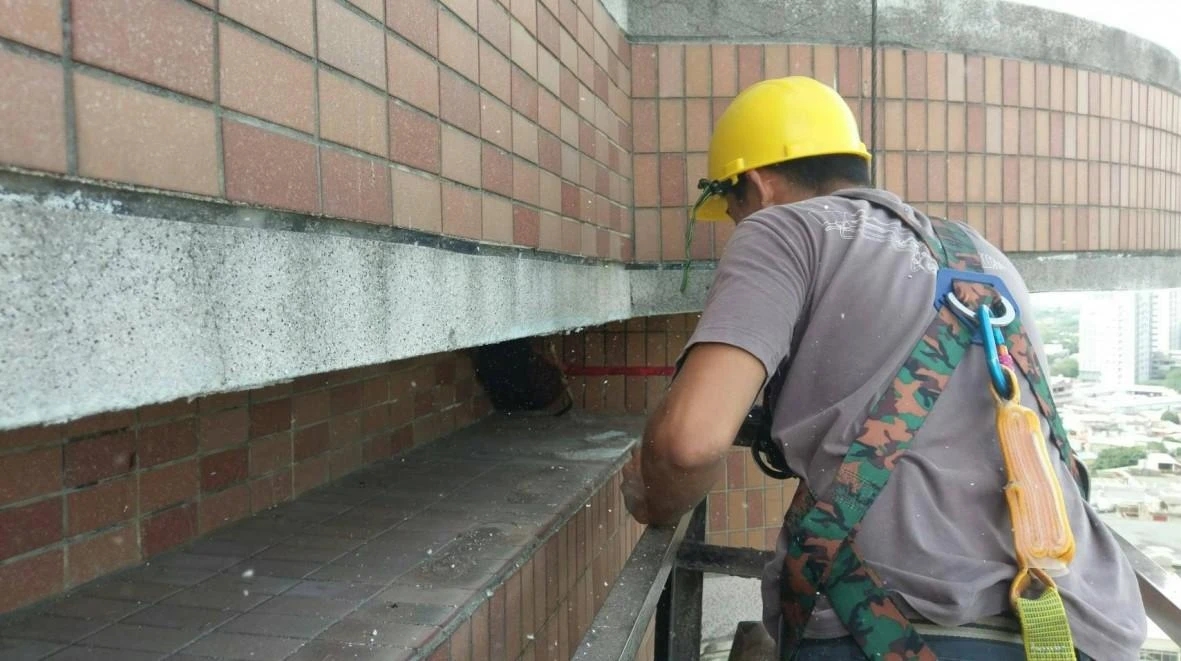 台北市 中南海社區 防鴿隱形鐵窗工程