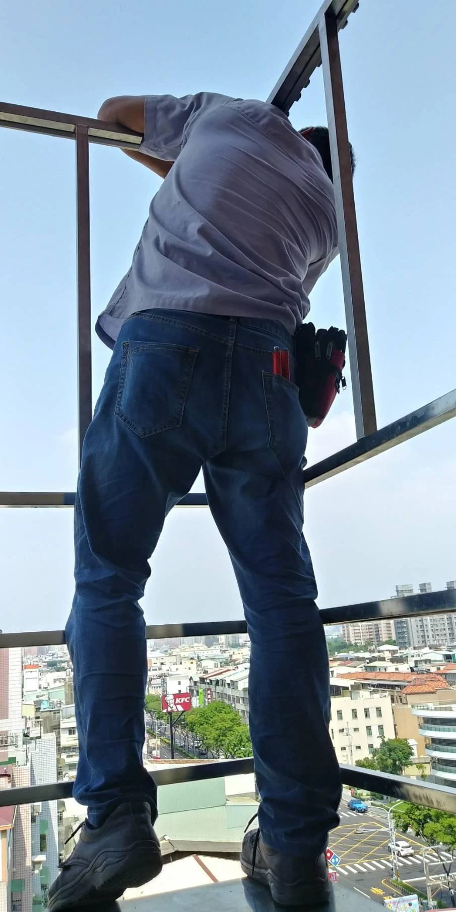 台中九德大愛護理之家 窗戶防墜工程