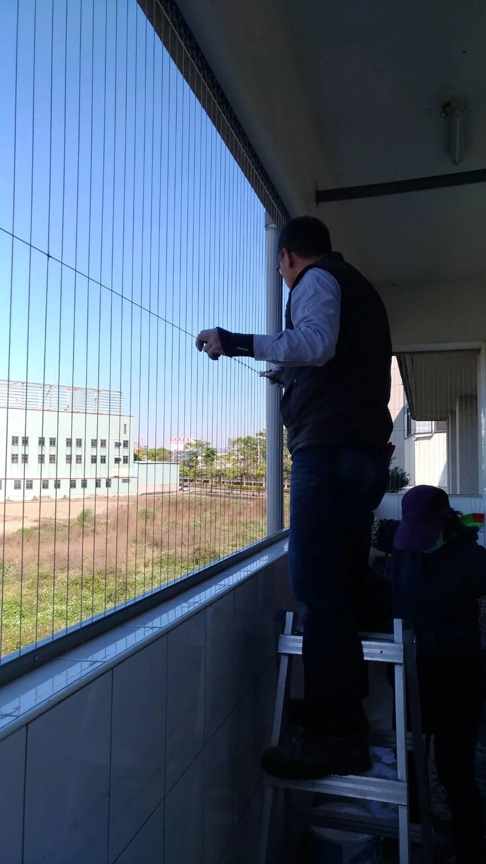 台中青松護理之家 天井防墜工程