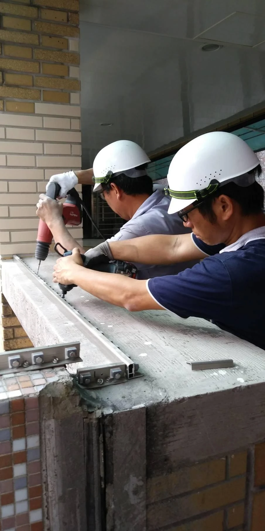 台北新莊醫院 逃生梯防墜工程