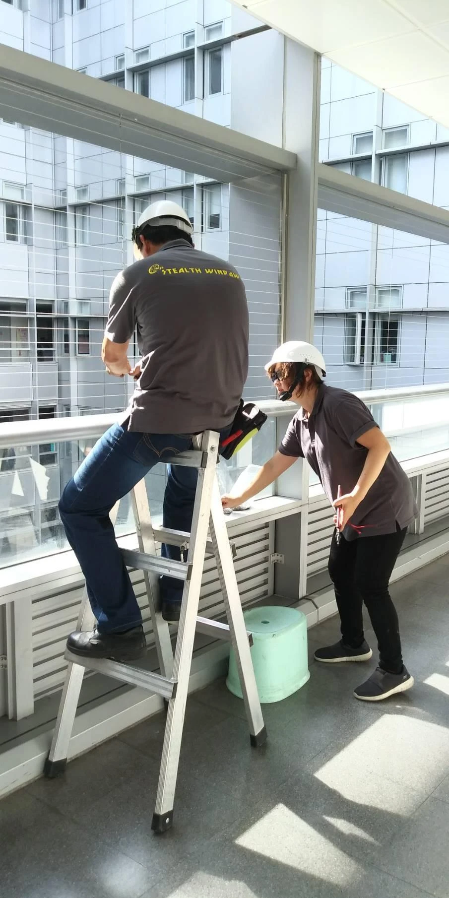 台中科技大學 學生安全隱形鐵窗防墜工程