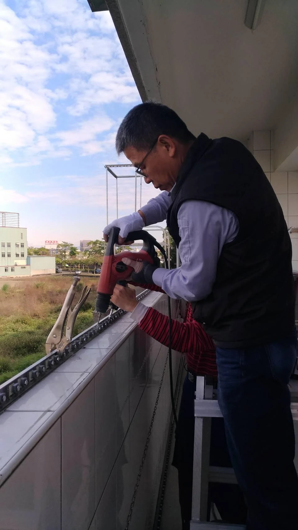 台中青松護理之家 天井防墜工程