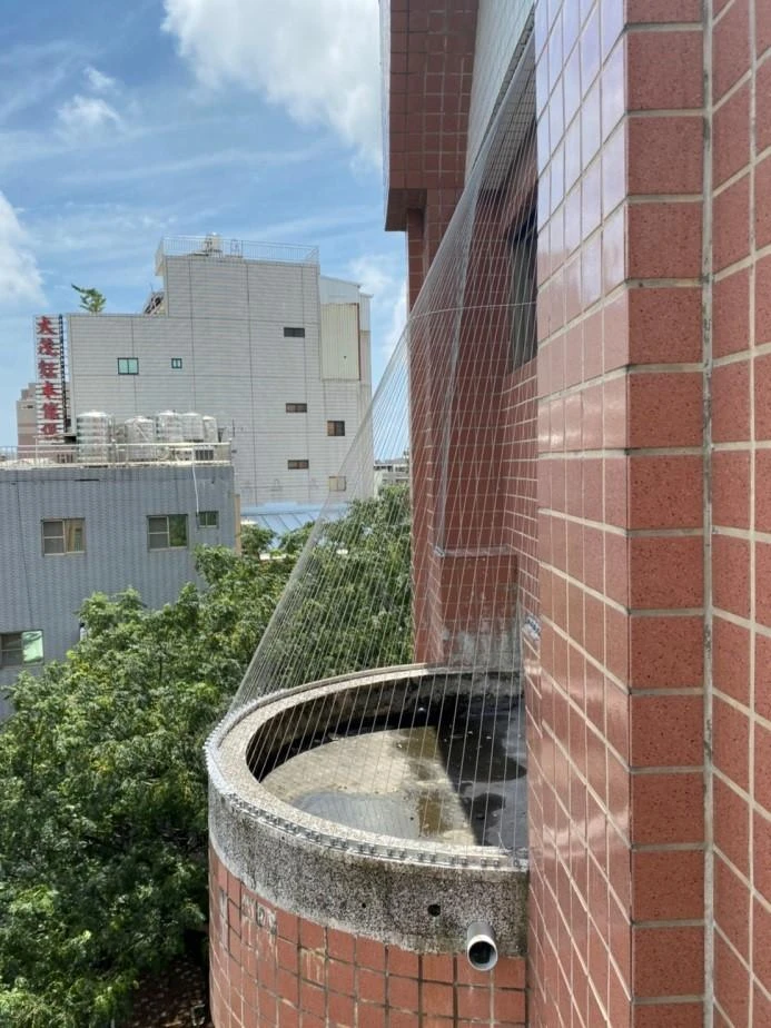 臺南第二高級中學 防鴿工程