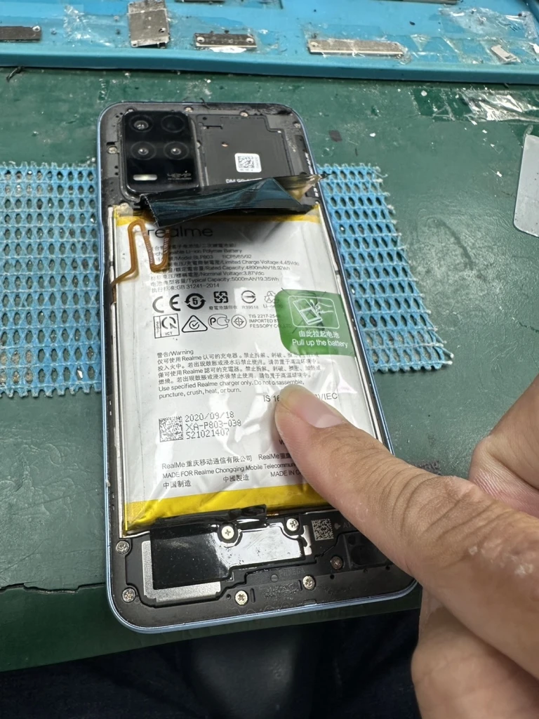 手機電池膨脹更換