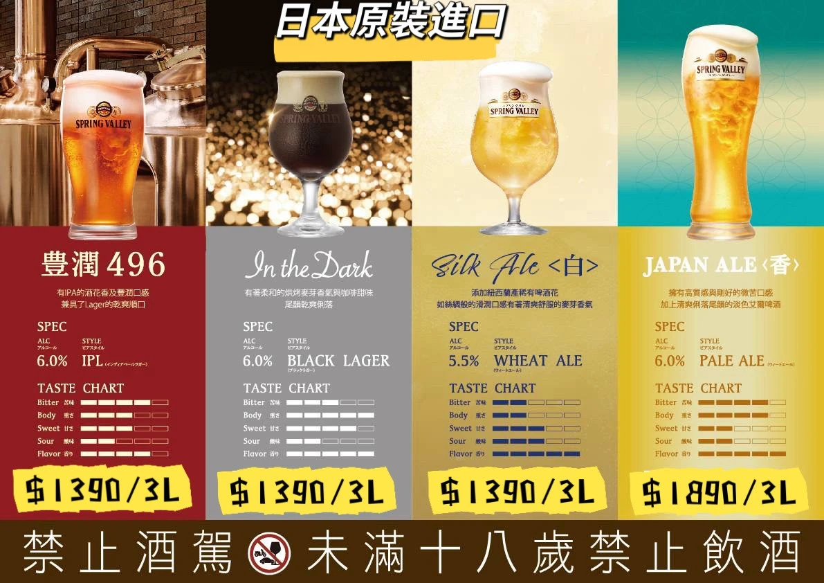 酒癮菜單