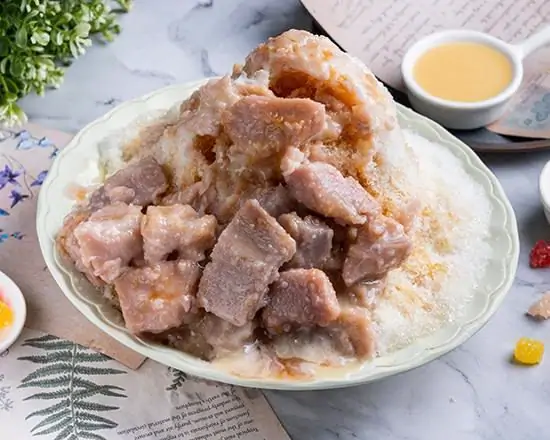 芋頭牛奶冰