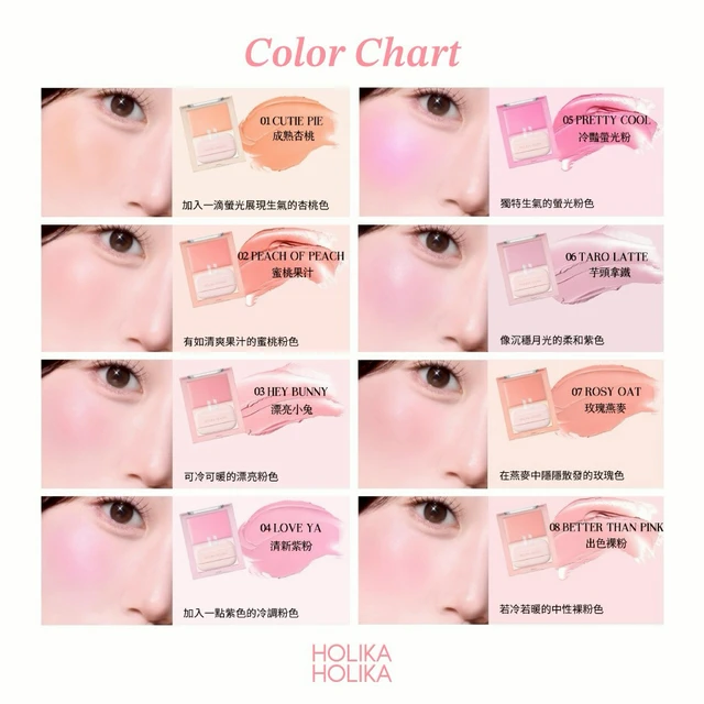 韓國 Holika Holika 奶霜腮紅