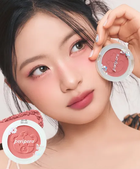 韓國 peripera 刻字微笑腮紅