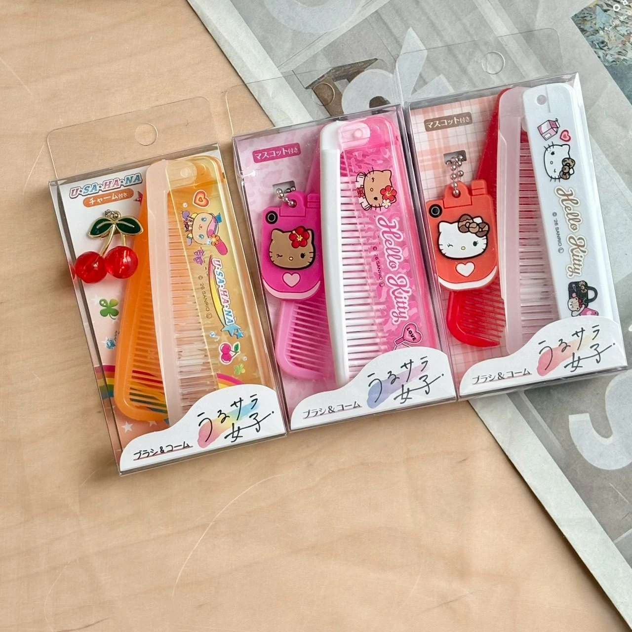 日本 三麗鷗 Sanrio 折疊梳