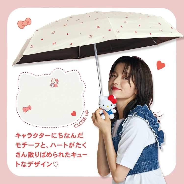 Wpc. x Sanrio三麗鷗 遮光輕便折疊傘