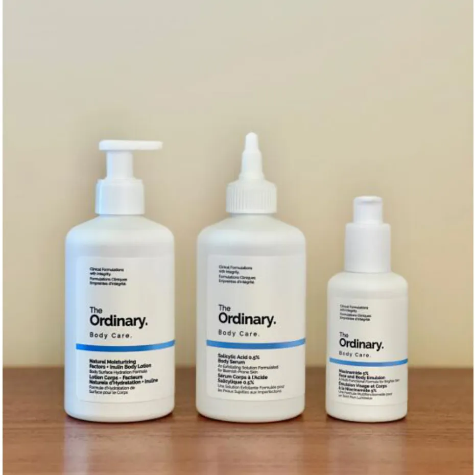 The Ordinary 臉部身體精華乳系列