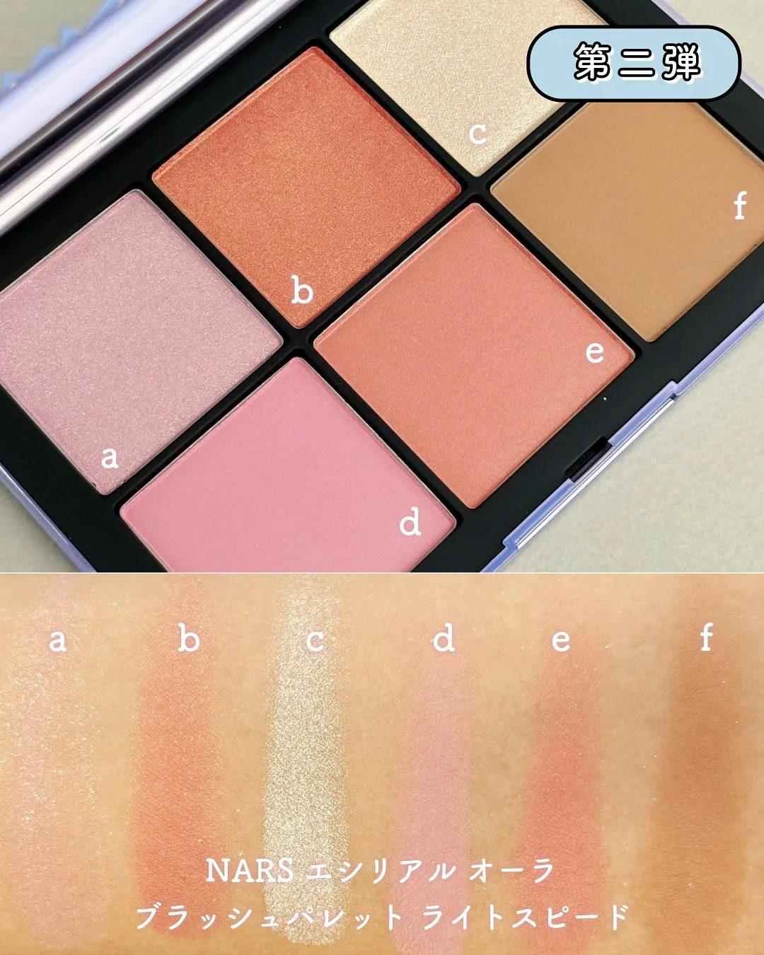 NARS 星漾幻境高訂系列-NARS 6色頰彩盤