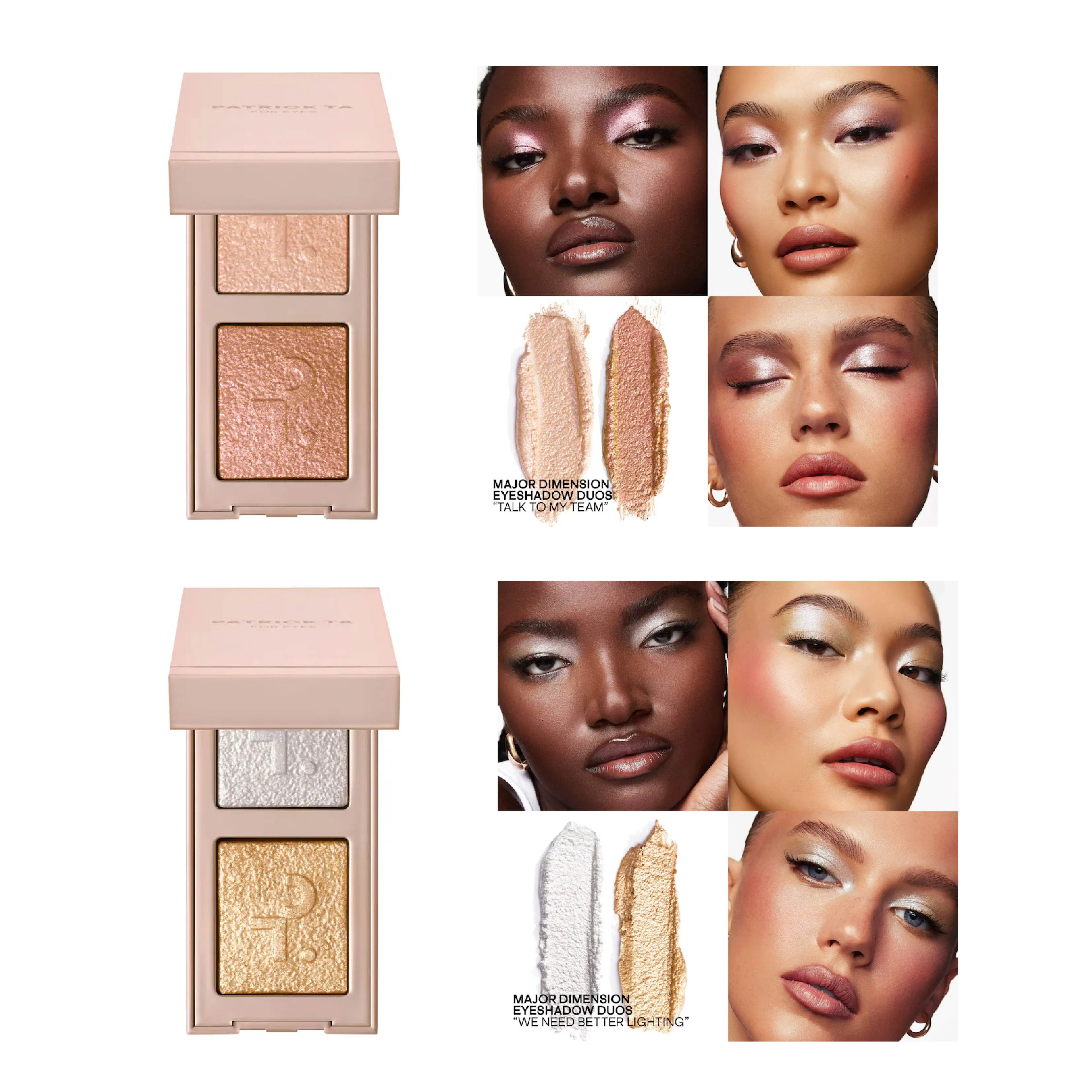 八折 PATRICK TA 雙色眼影盤