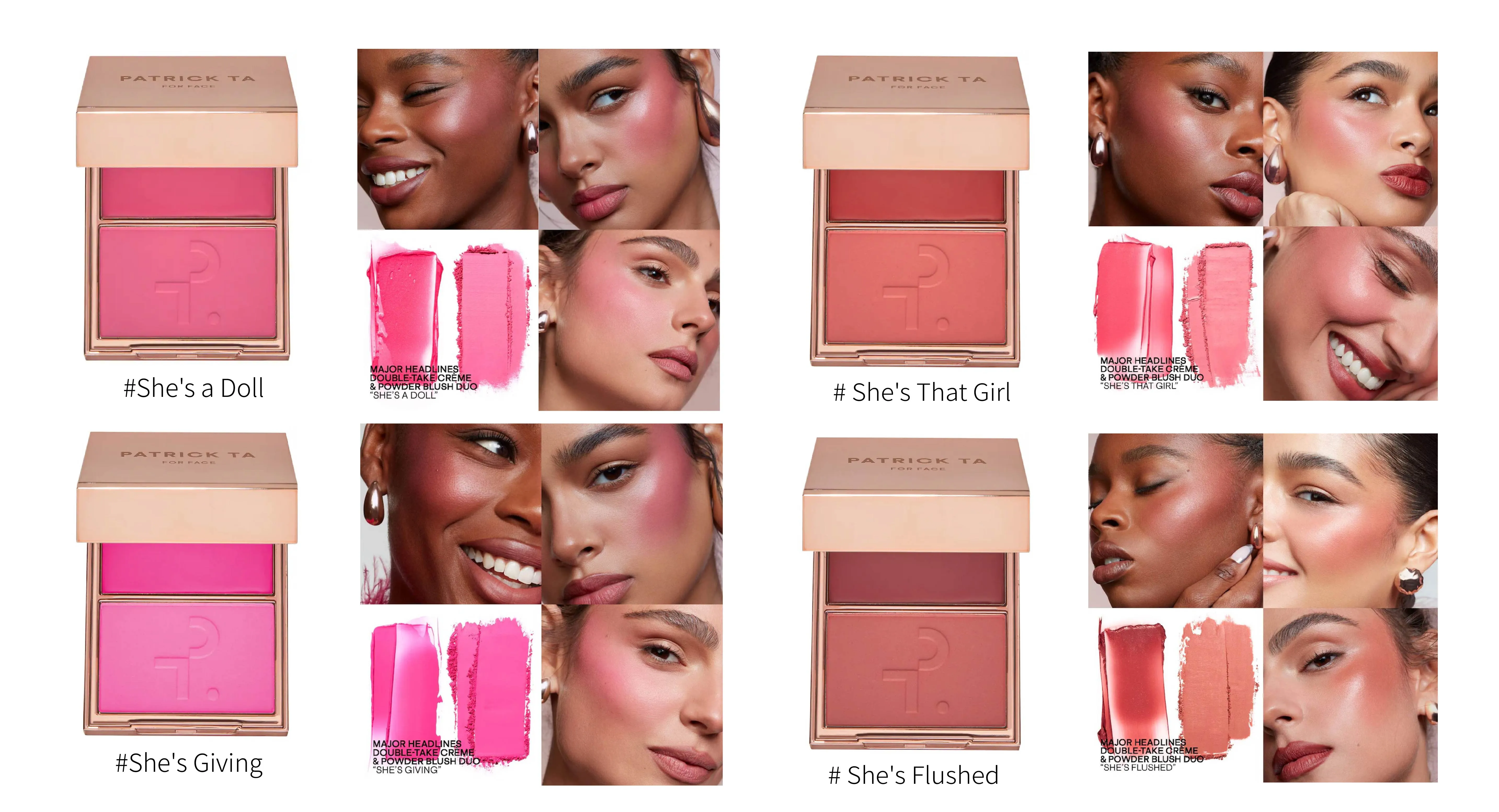 八折 PATRICK TA 雙色腮紅 