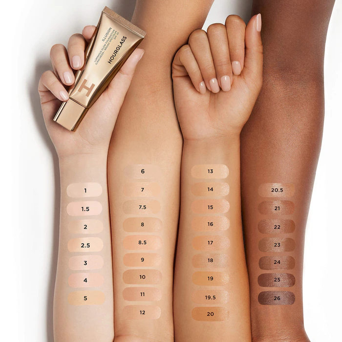 Hourglass 柔焦亮澤粉底液