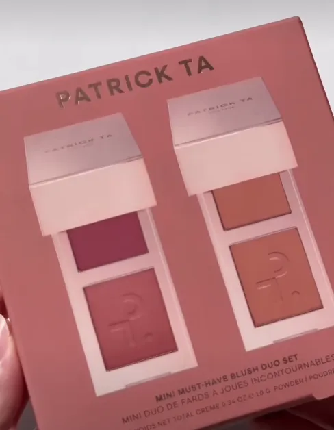 八折 PATRICK TA 迷你腮紅兩入組