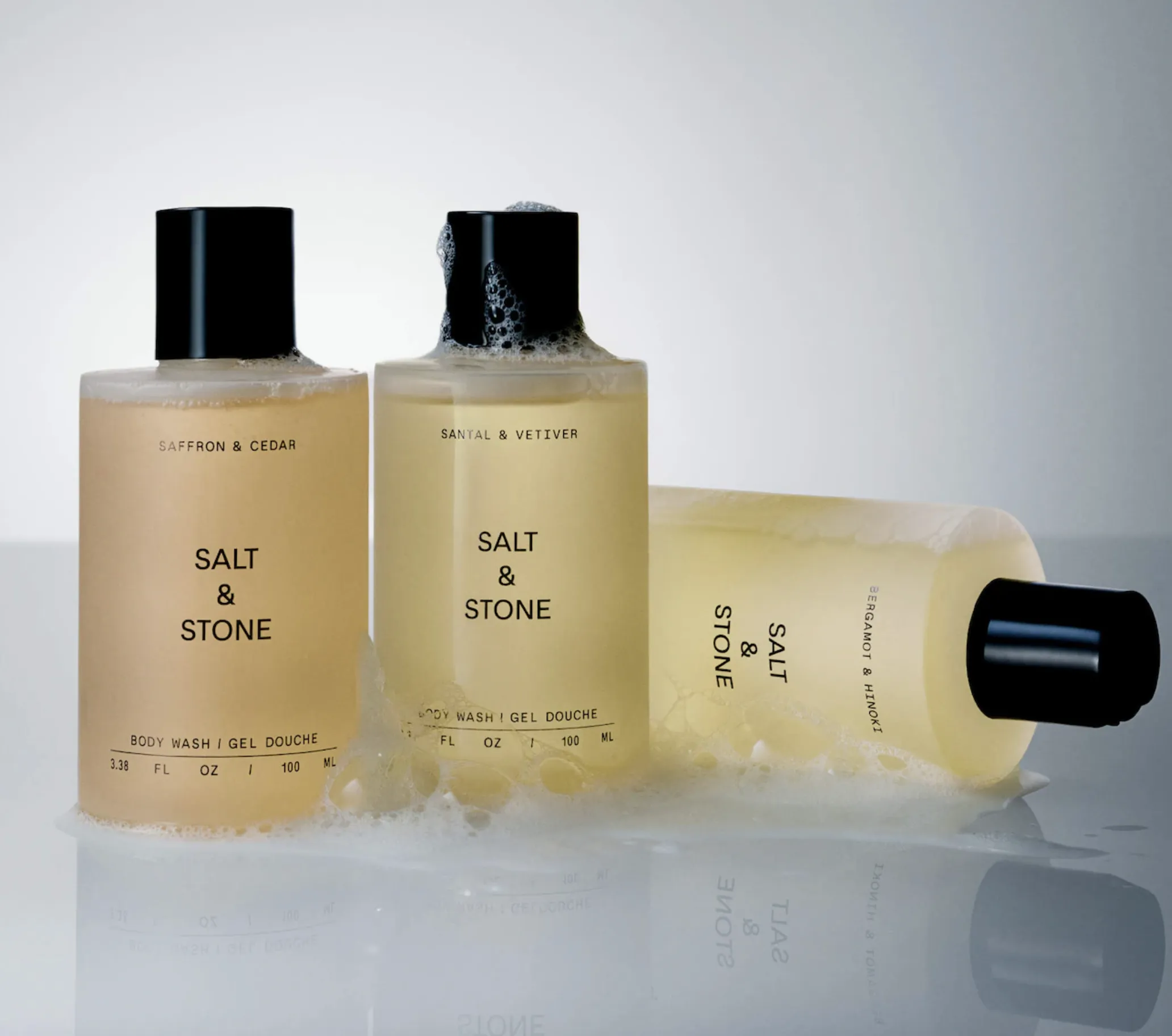 八折 Salt & Stone 迷你潔膚露三件組