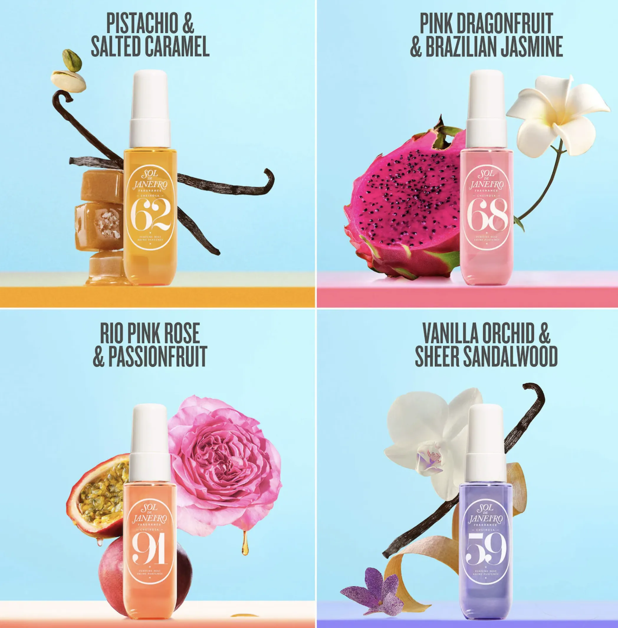 八折 Sol de Janeiro 香氛噴霧組合