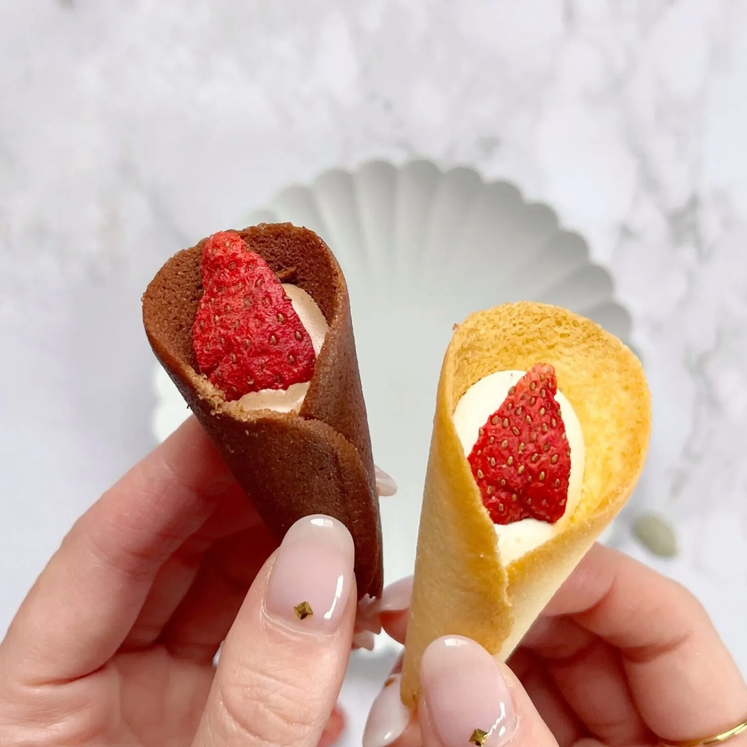 日本連線 AUDREY 草莓花束餅乾