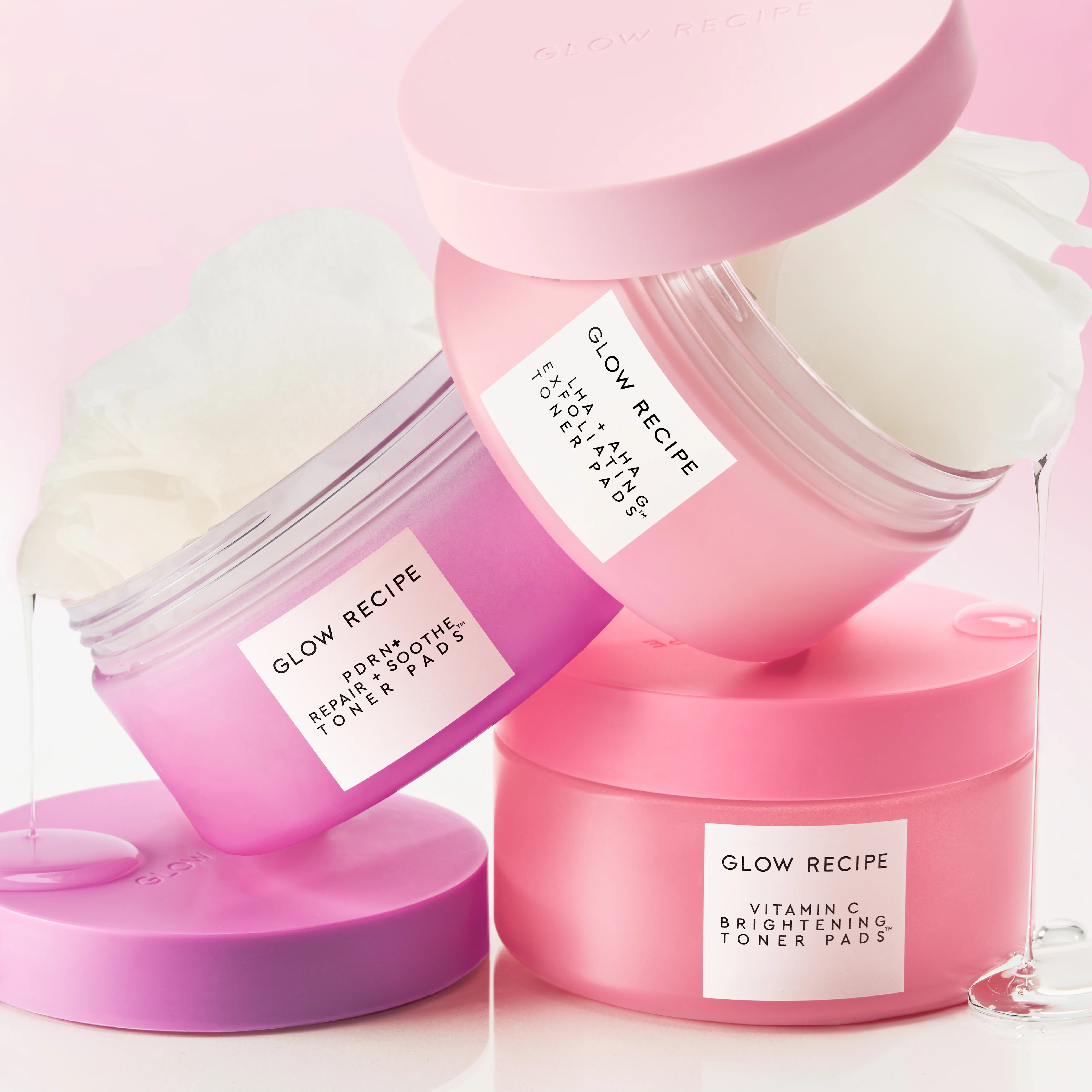 Glow Recipe 保濕去角質化妝棉系列