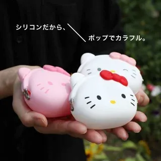 Kitty 矽膠立體零錢包
