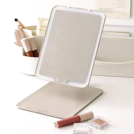 日本 3COINS 折疊LED化妝鏡