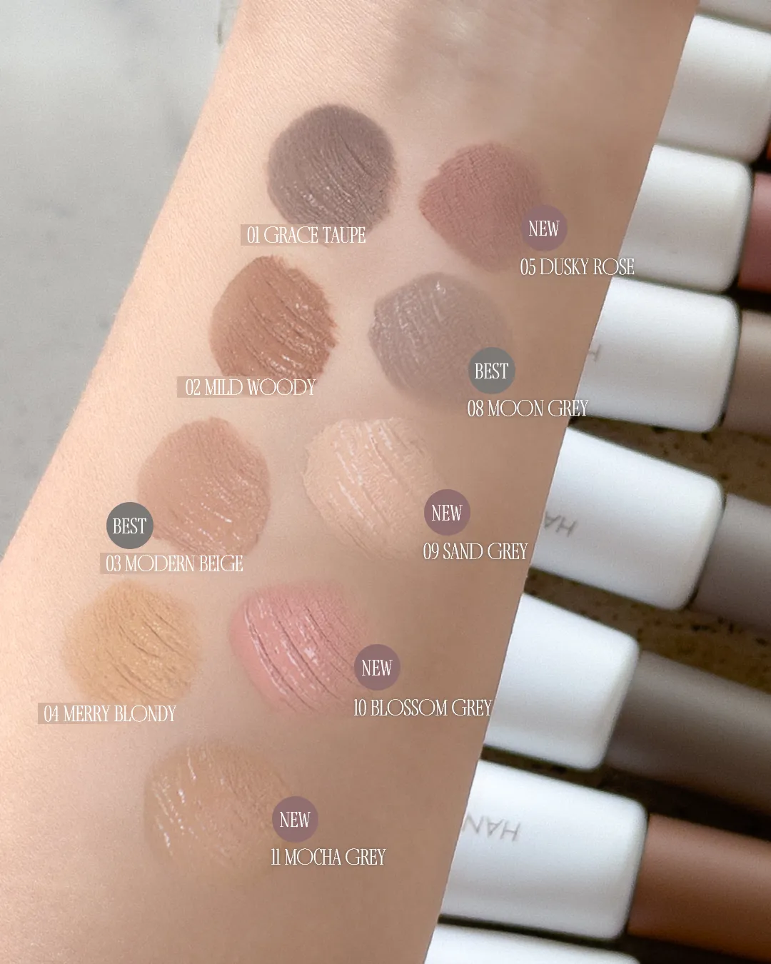 Romand 染眉膏 日本限定色