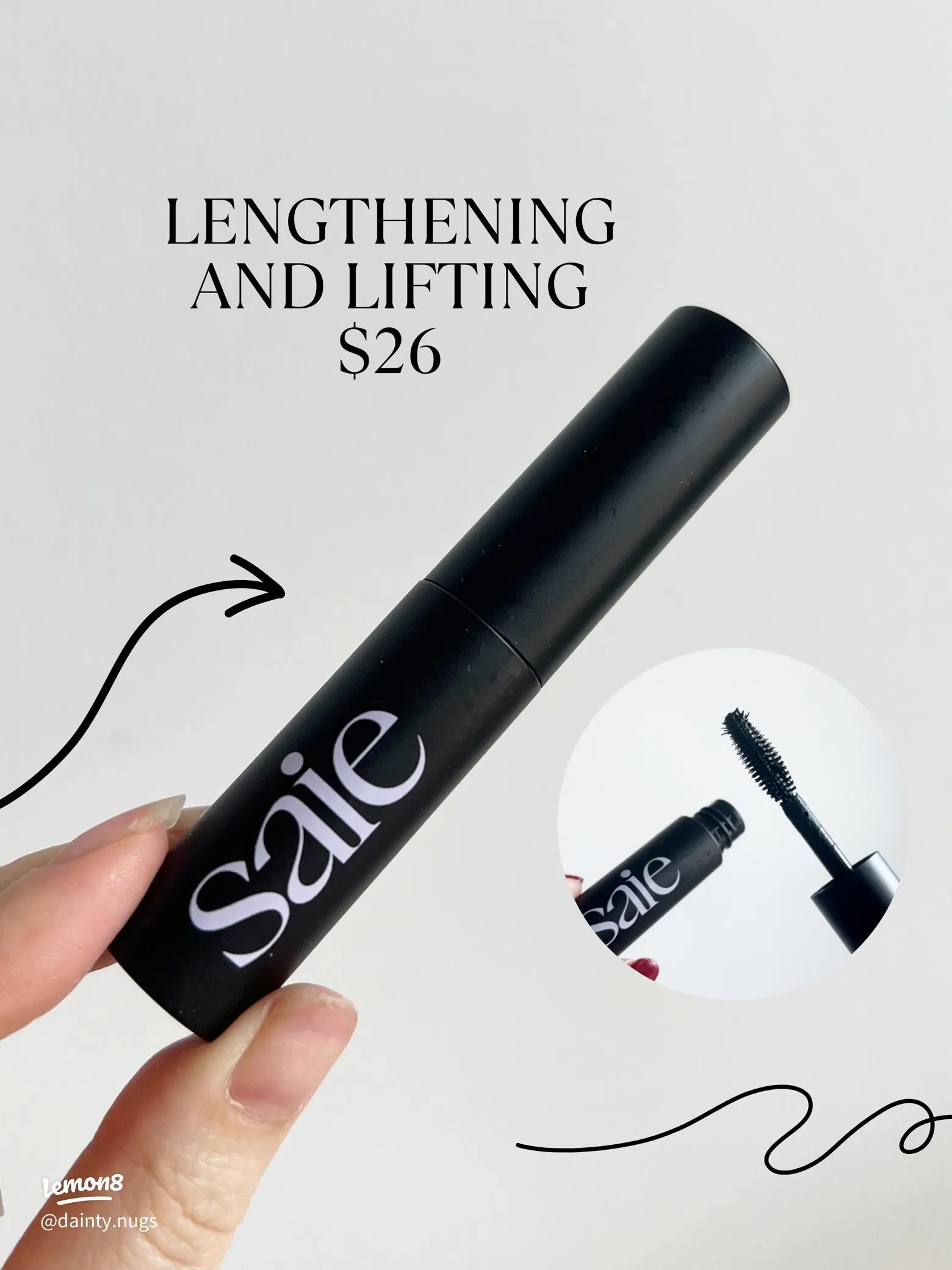 八折 Saie 纖長捲翹睫毛膏