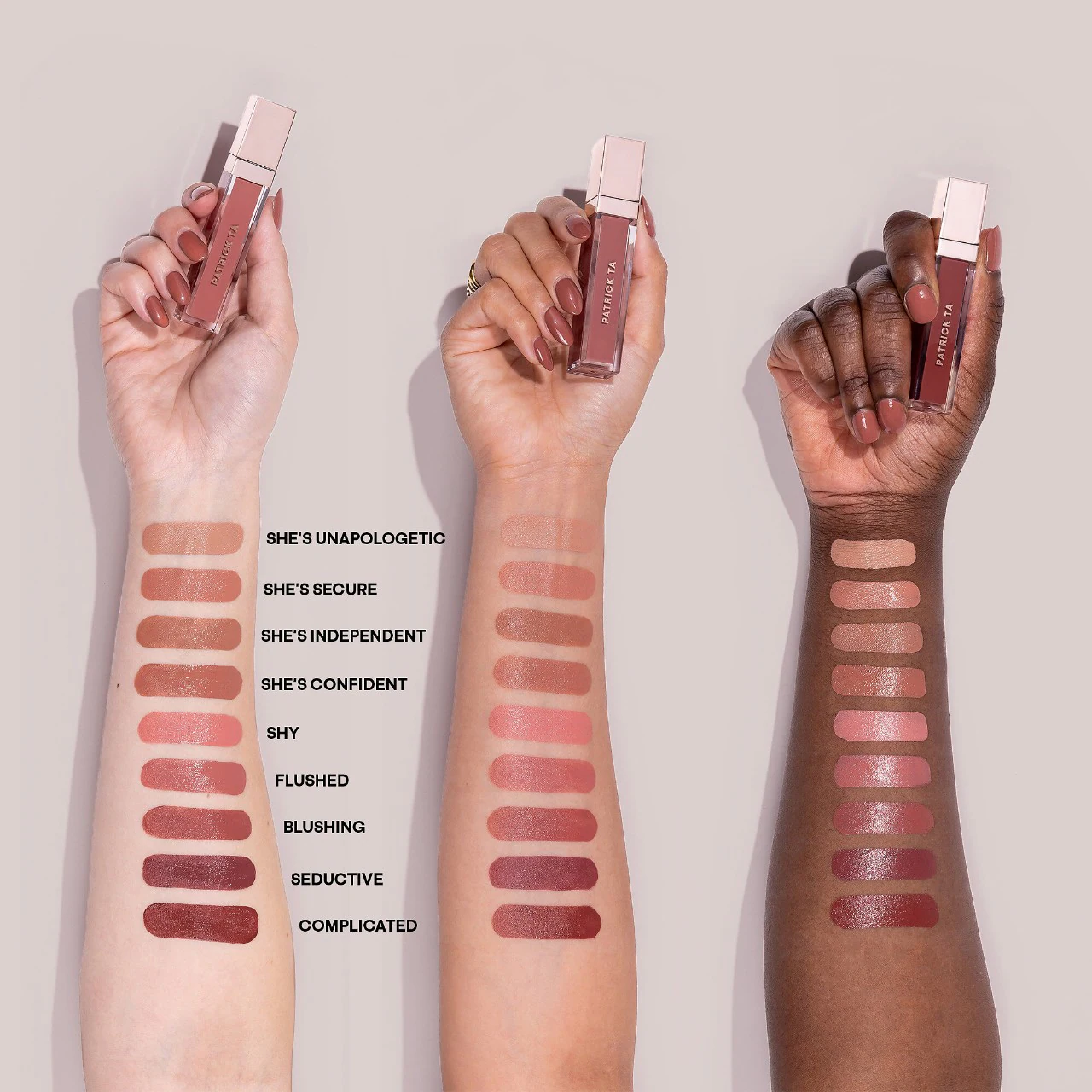 八折 PATRICK TA 絲柔唇釉