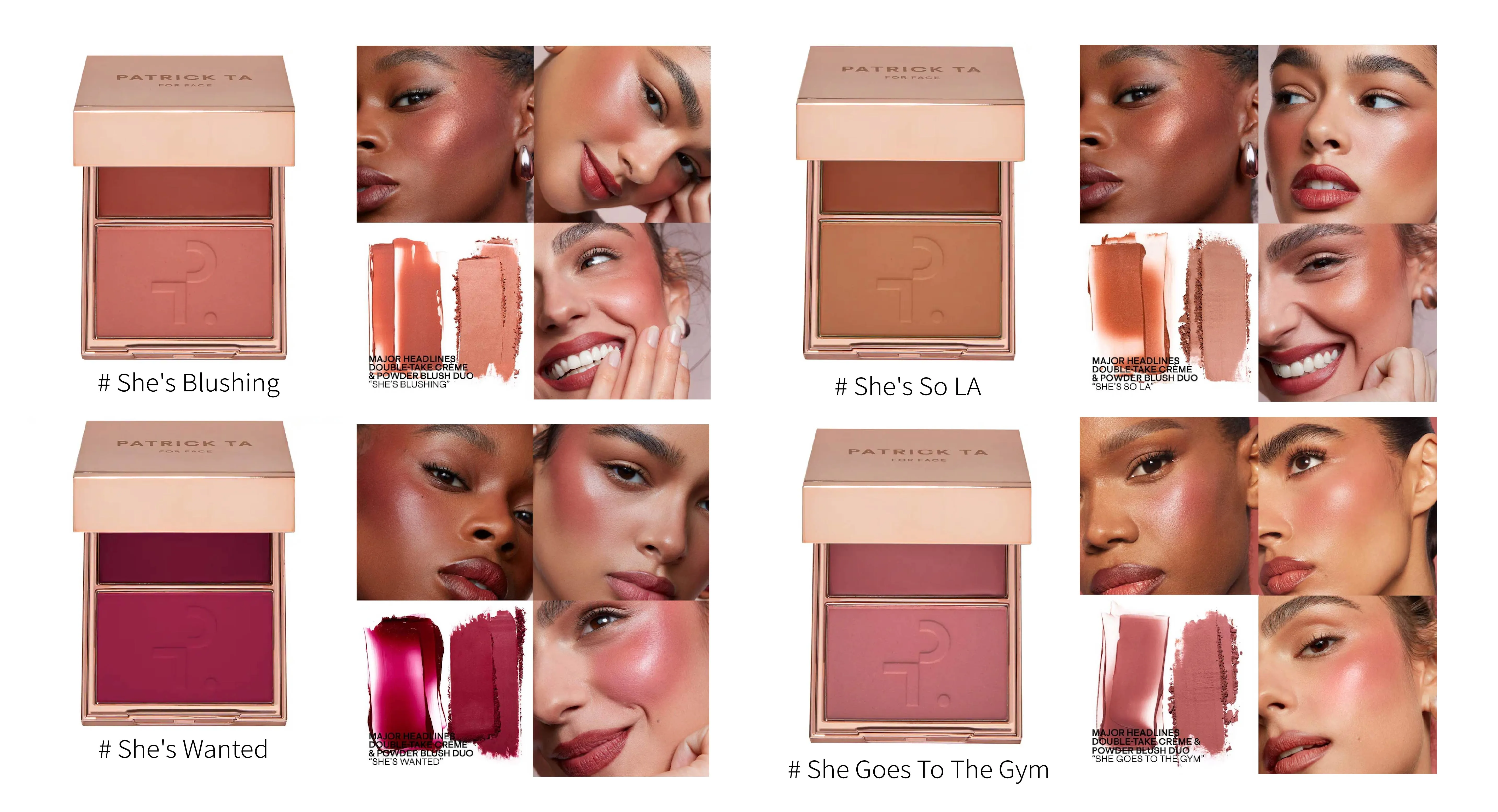 八折 PATRICK TA 雙色腮紅 