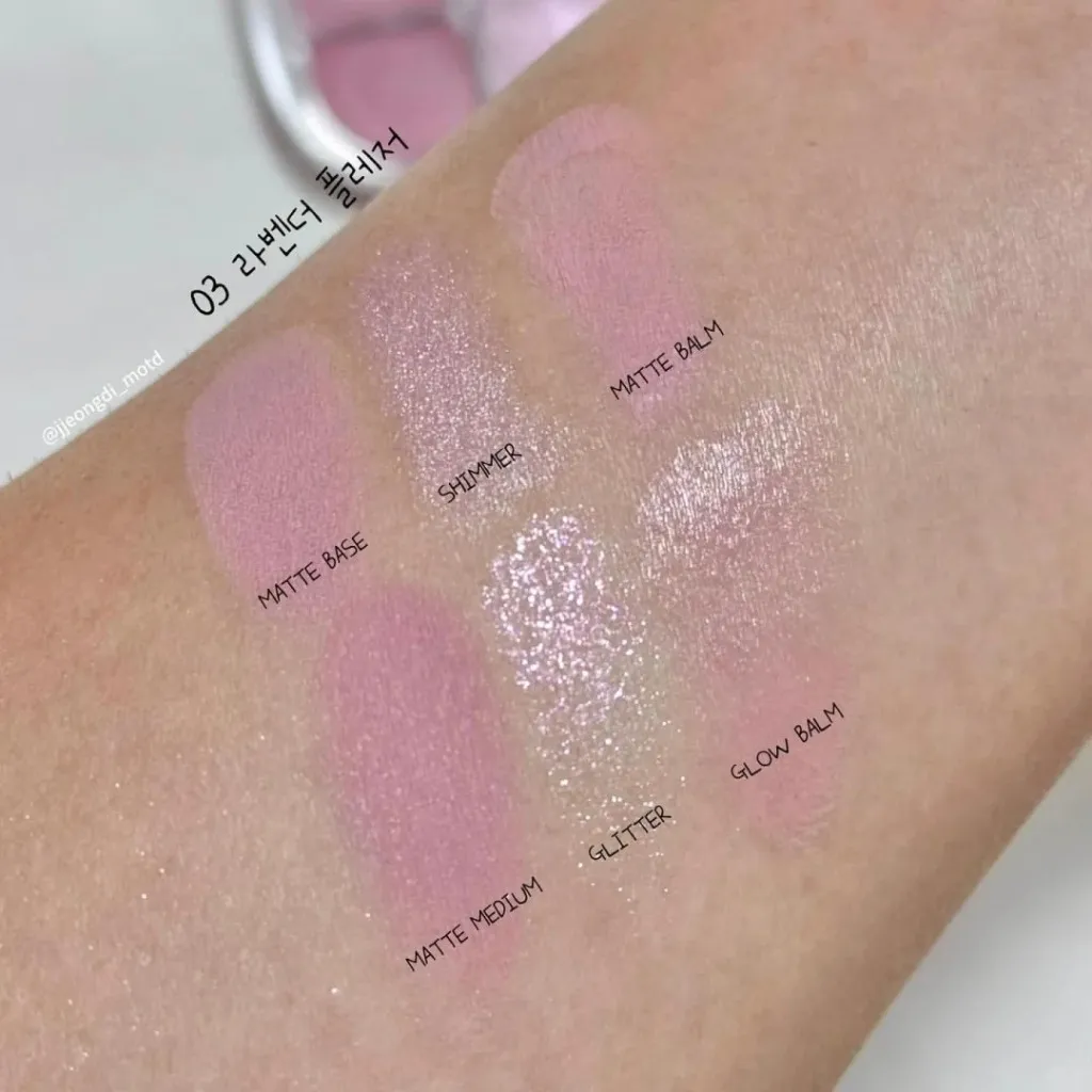 韓國 WAKEMAKE 六色多功能眼彩盤 #03