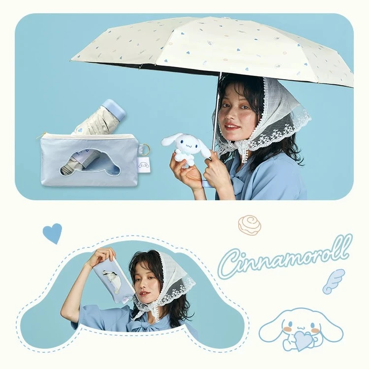 Wpc. x Sanrio三麗鷗 遮光輕便折疊傘