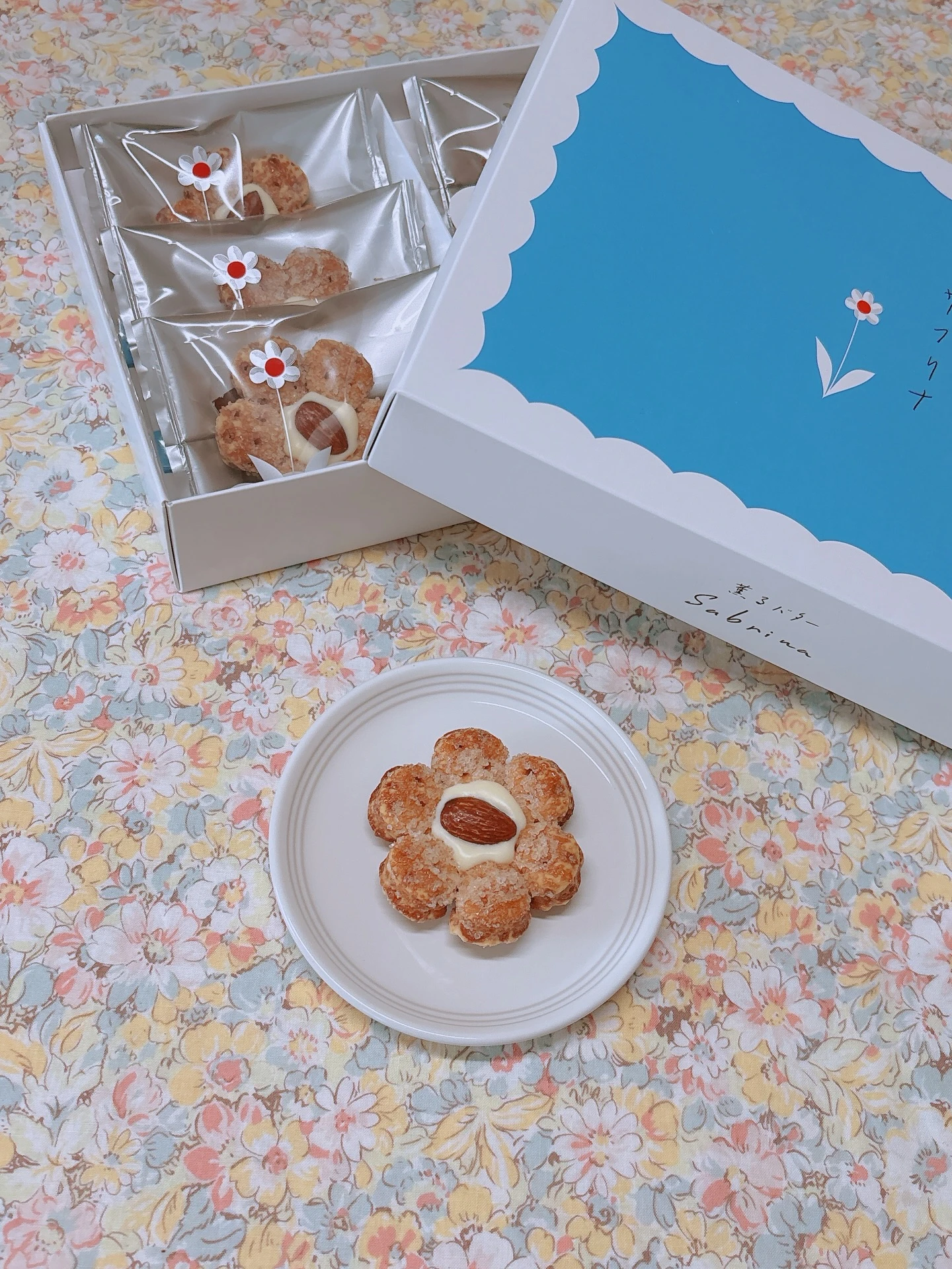 薫るバターSabrina花朵千層酥