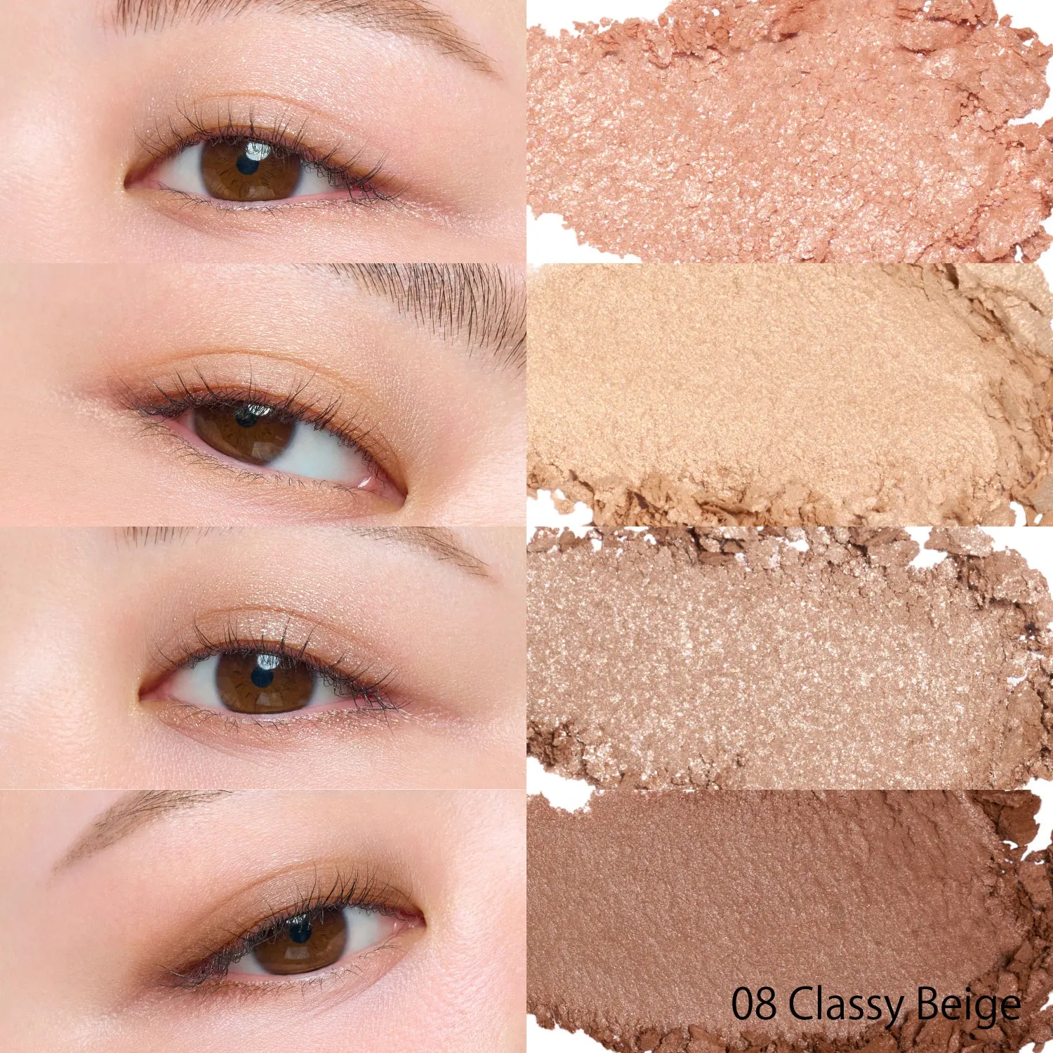 日本 to/one 四色眼影盤