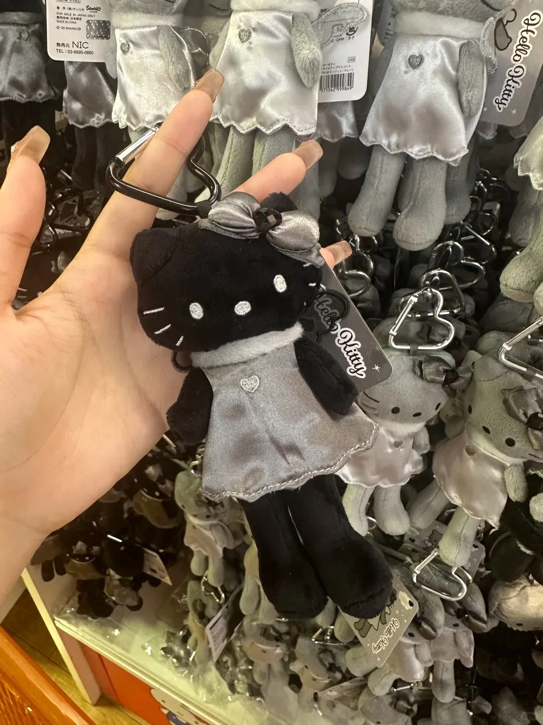 三麗鷗 Sanrio 長腿kitty 黑天使 白天使