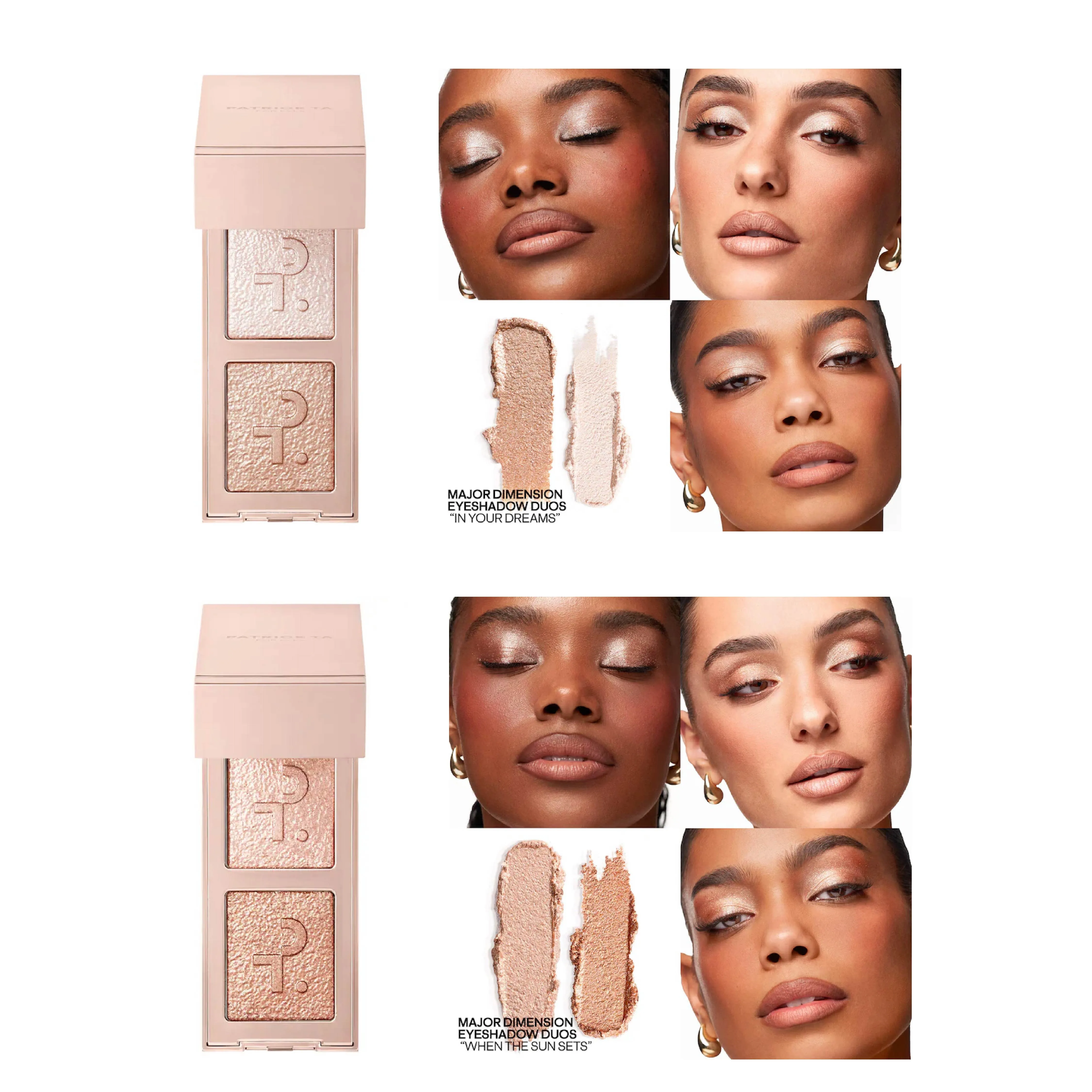 八折 PATRICK TA 雙色眼影盤