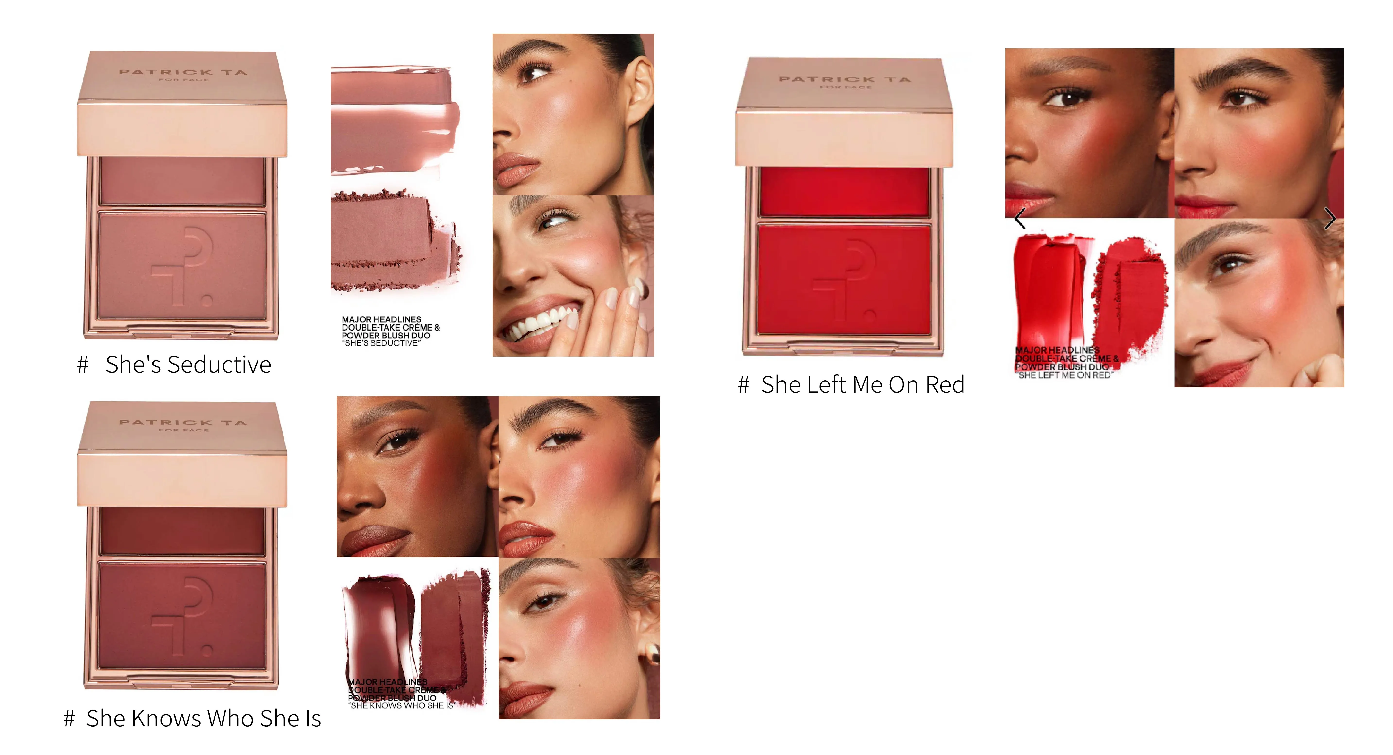 八折 PATRICK TA 雙色腮紅 