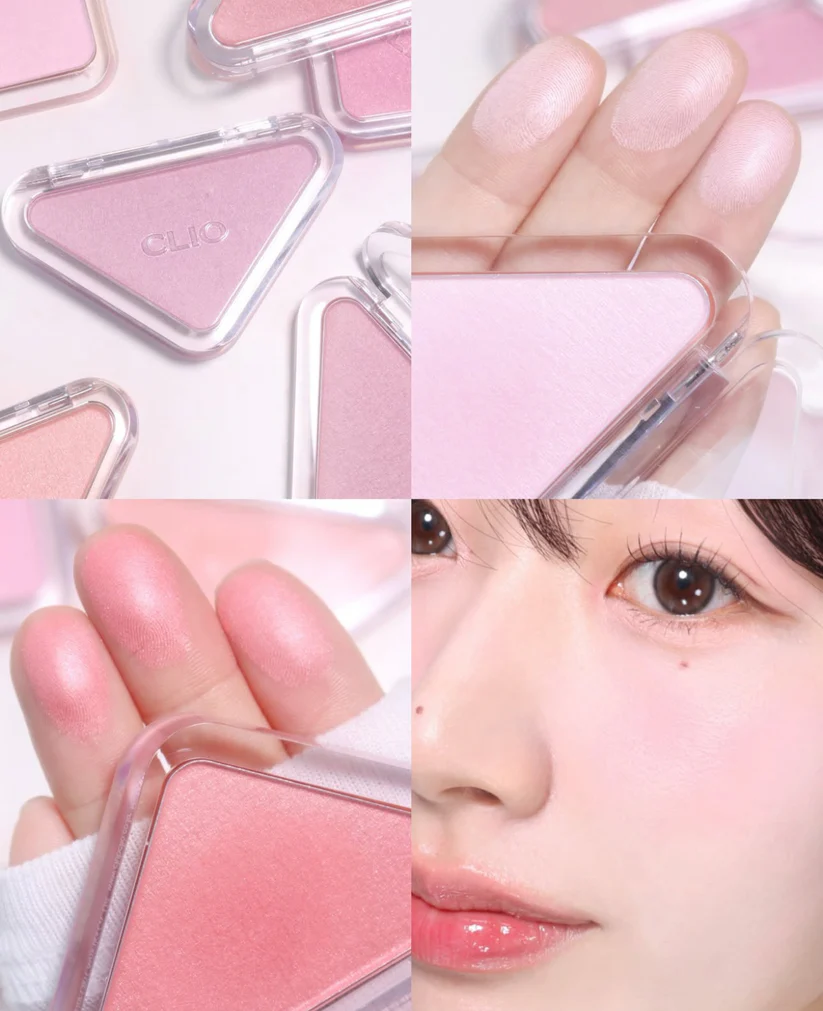 韓國 CLIO 三角形腮紅