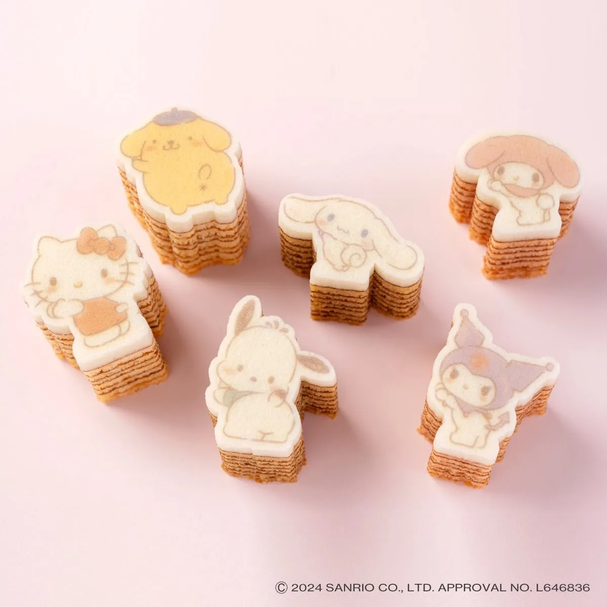 日本 金澤萬久 三麗鷗系列年輪蛋糕