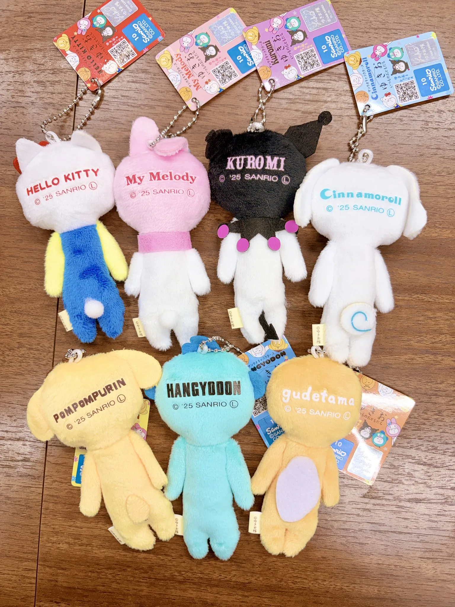  日本限定 Sanrio x Yukio 三麗鷗聯名 吊飾