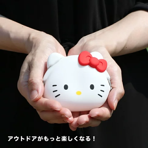 Kitty 矽膠立體零錢包