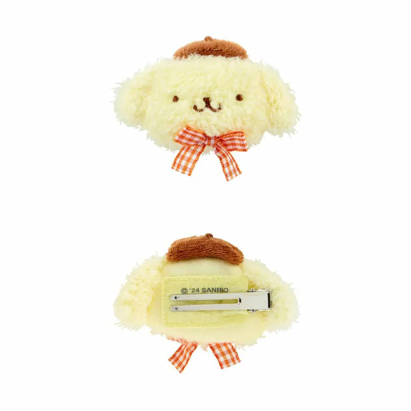 日本 Sanrio 三麗鷗 絨毛造型髮夾