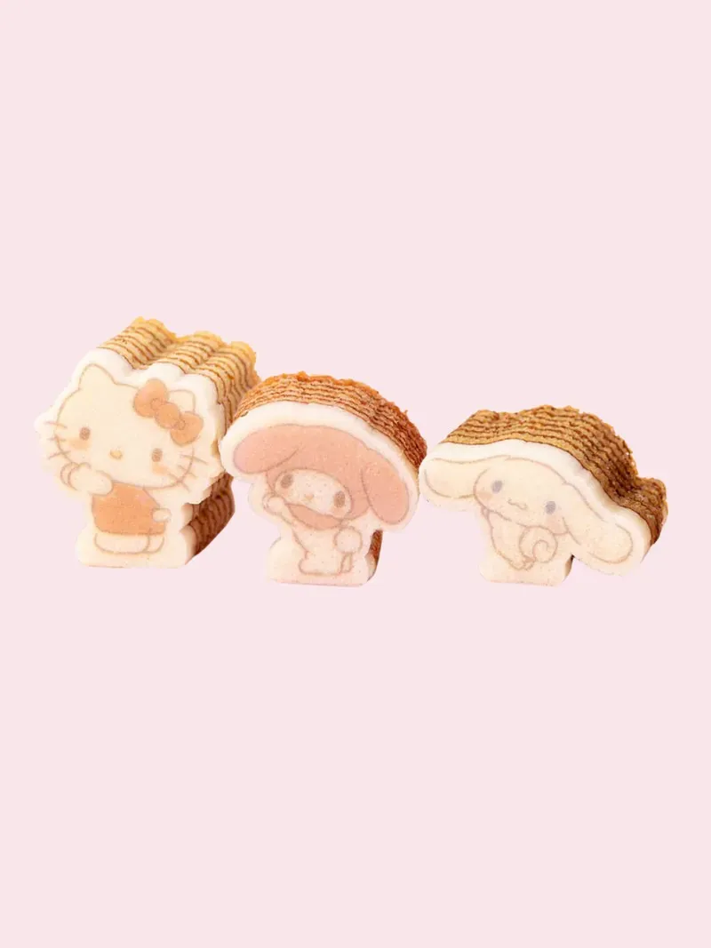 日本 金澤萬久 三麗鷗系列年輪蛋糕