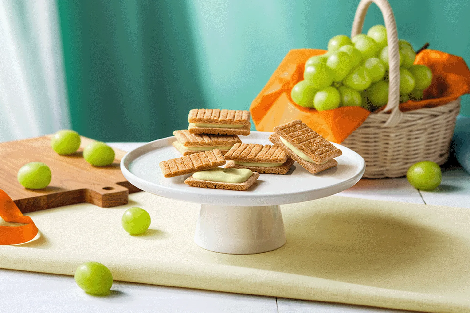 日本 砂糖樹 麝香葡萄夾心餅 夏季限定