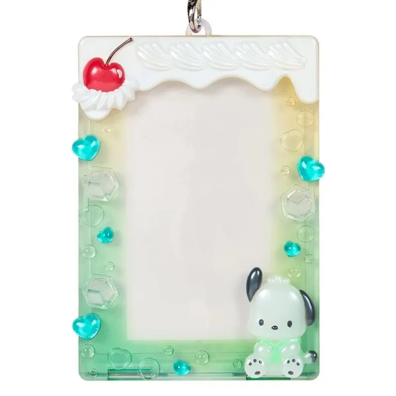 日本 Sanrio 三麗鷗 蘇打汽水滴膠卡套