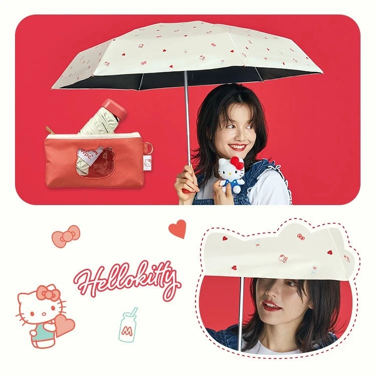 Wpc. x Sanrio三麗鷗 遮光輕便折疊傘