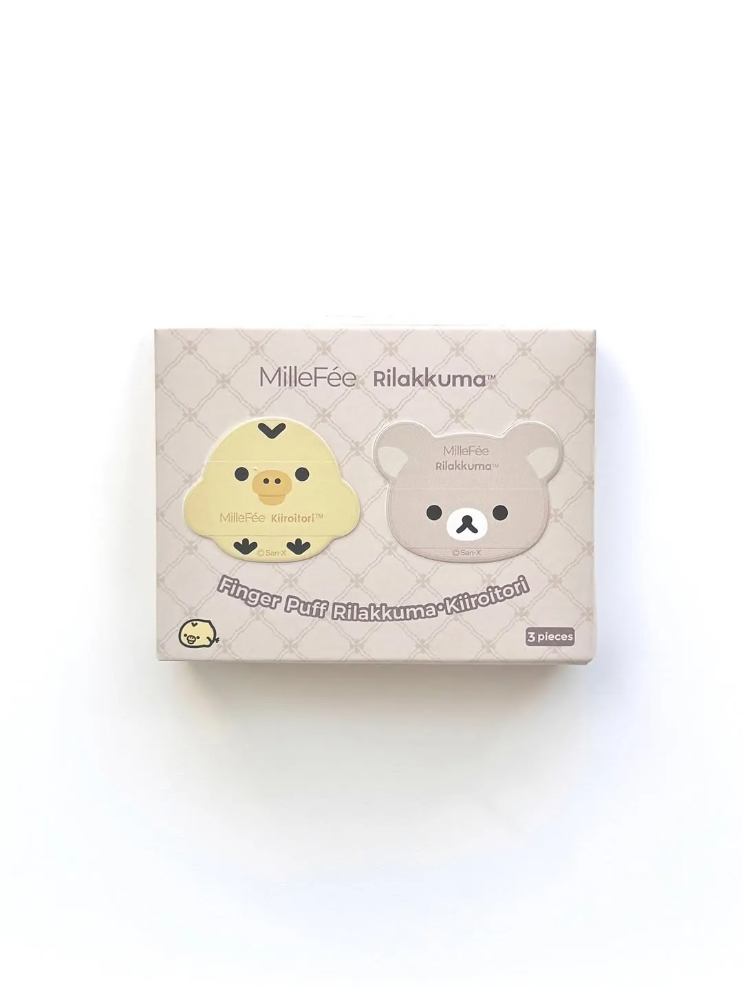 MilleFee 聯名粉撲 拉拉熊粉撲