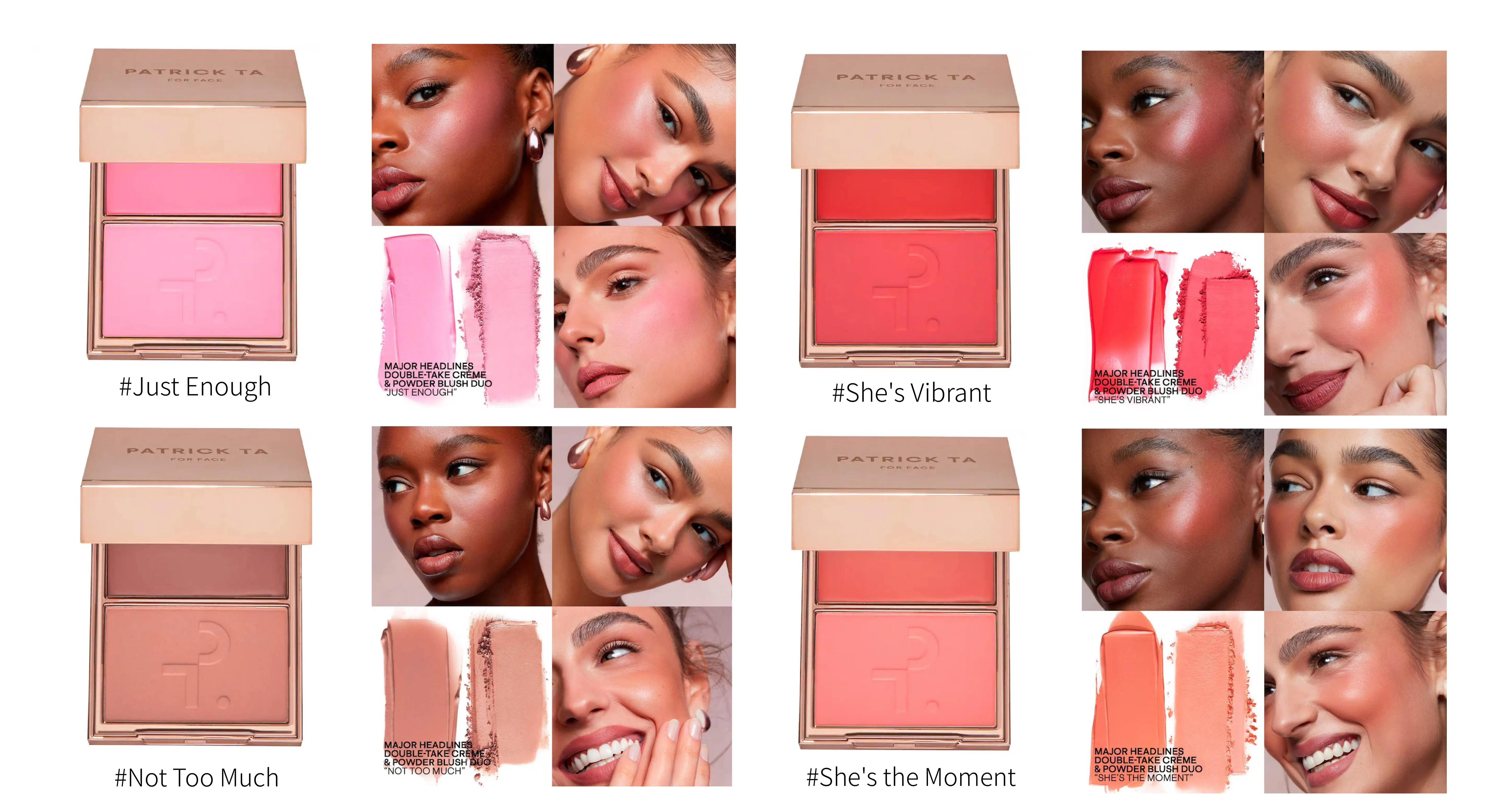 八折 PATRICK TA 雙色腮紅 